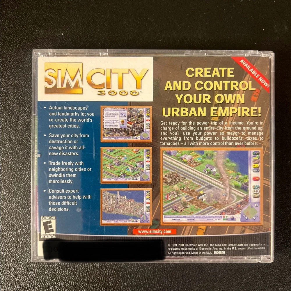 The Sims 1 Original PC Video Game (EA, 2000)